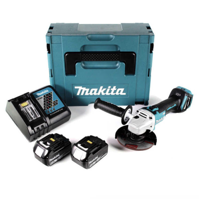 Meuleuse d'angle Makita DGA511RTJ 18V 125 mm 5,0 Ah