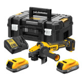 Meuleuse d'angle DeWalt DCG409E2T-QW
