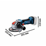 Meuleuse d'angle Bosch Professional 06019J7001