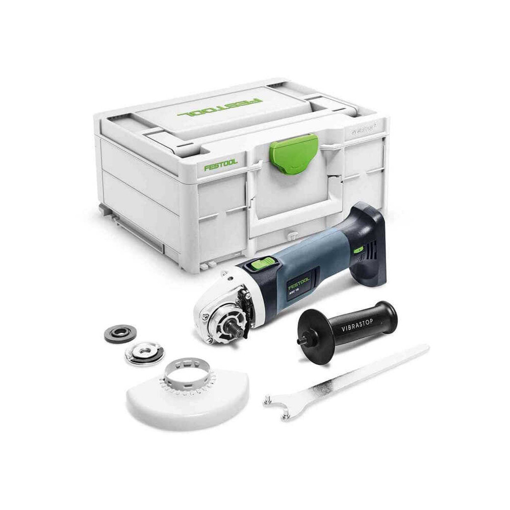 Meuleuse d'angle Festool sans fil AGC 18-125 EB-Basic