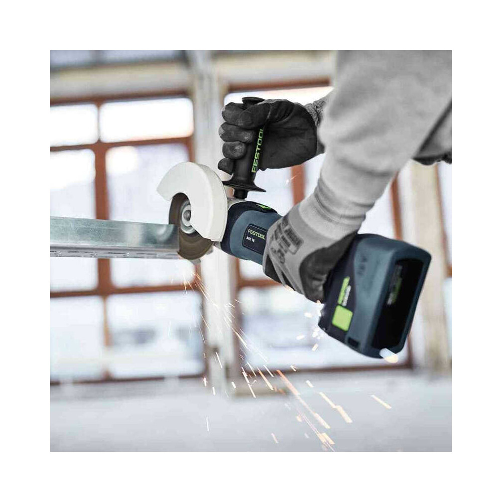 Meuleuse d'angle Festool sans fil AGC 18-125 EB-Basic