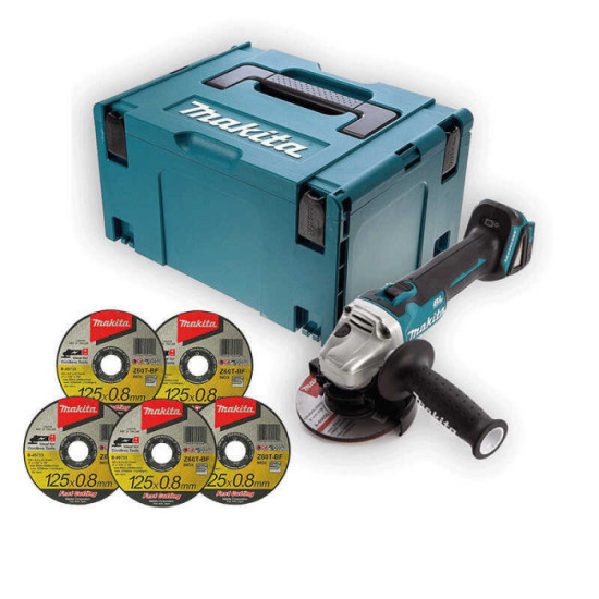 Meuleuse d'angle Makita DGA506ZJX1 18V LXT