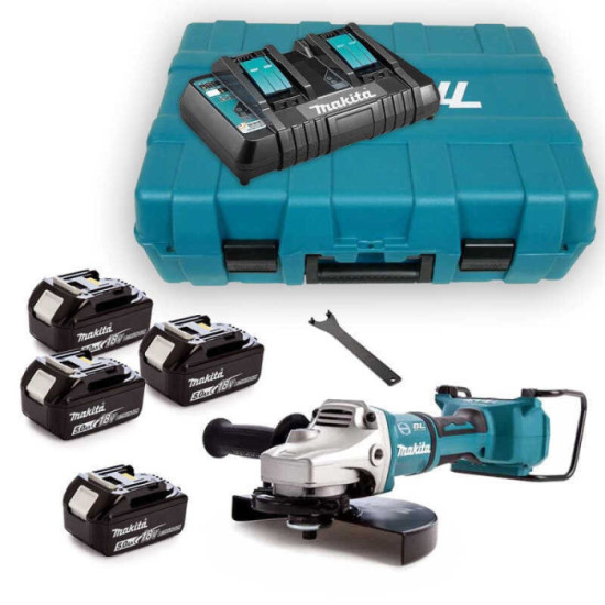 Meuleuse d'angle Makita DGA900PT4 36V LXT