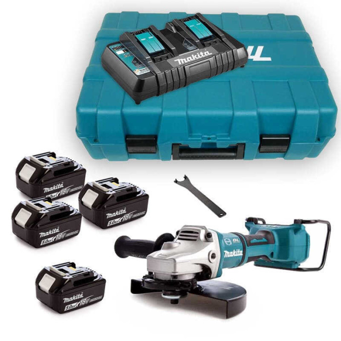 Meuleuse d'angle Makita DGA900PT4 36V LXT