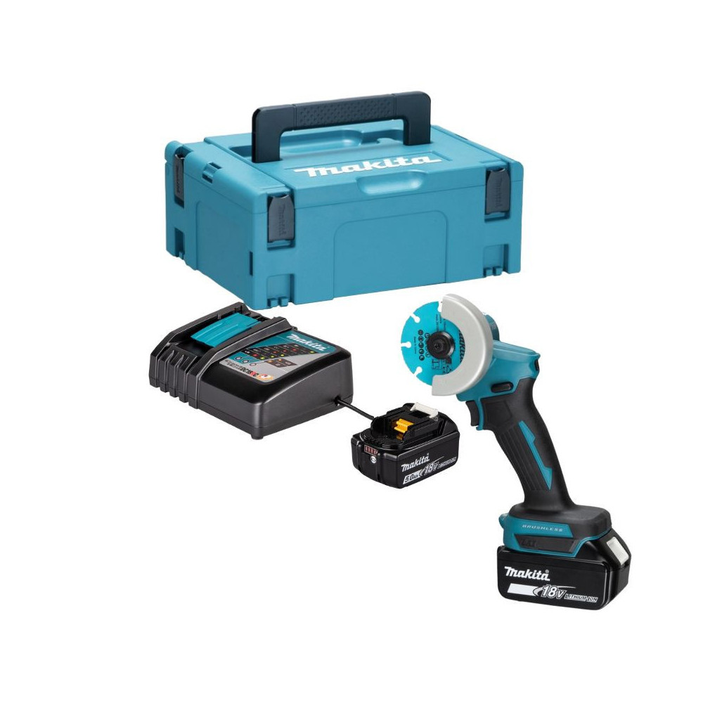 Découpeuse Makita DMC300RTJ 18V 76 mm 2 x 5,0 Ah