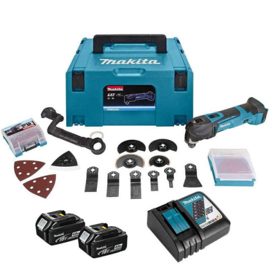Outil multifonctions Makita DTM51RMJX3 18V 2 x 4,0 Ah