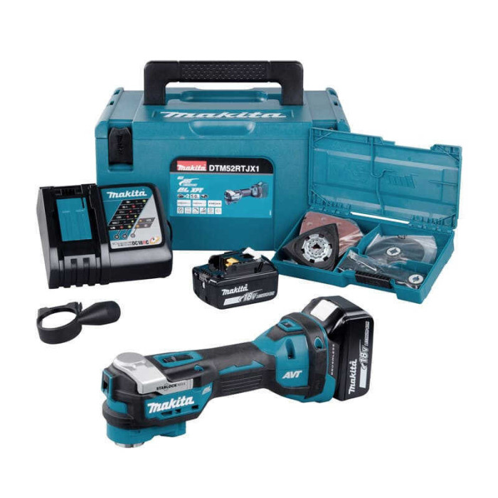 Découpeur-ponceur multifonctions Makita DTM52RTJX1