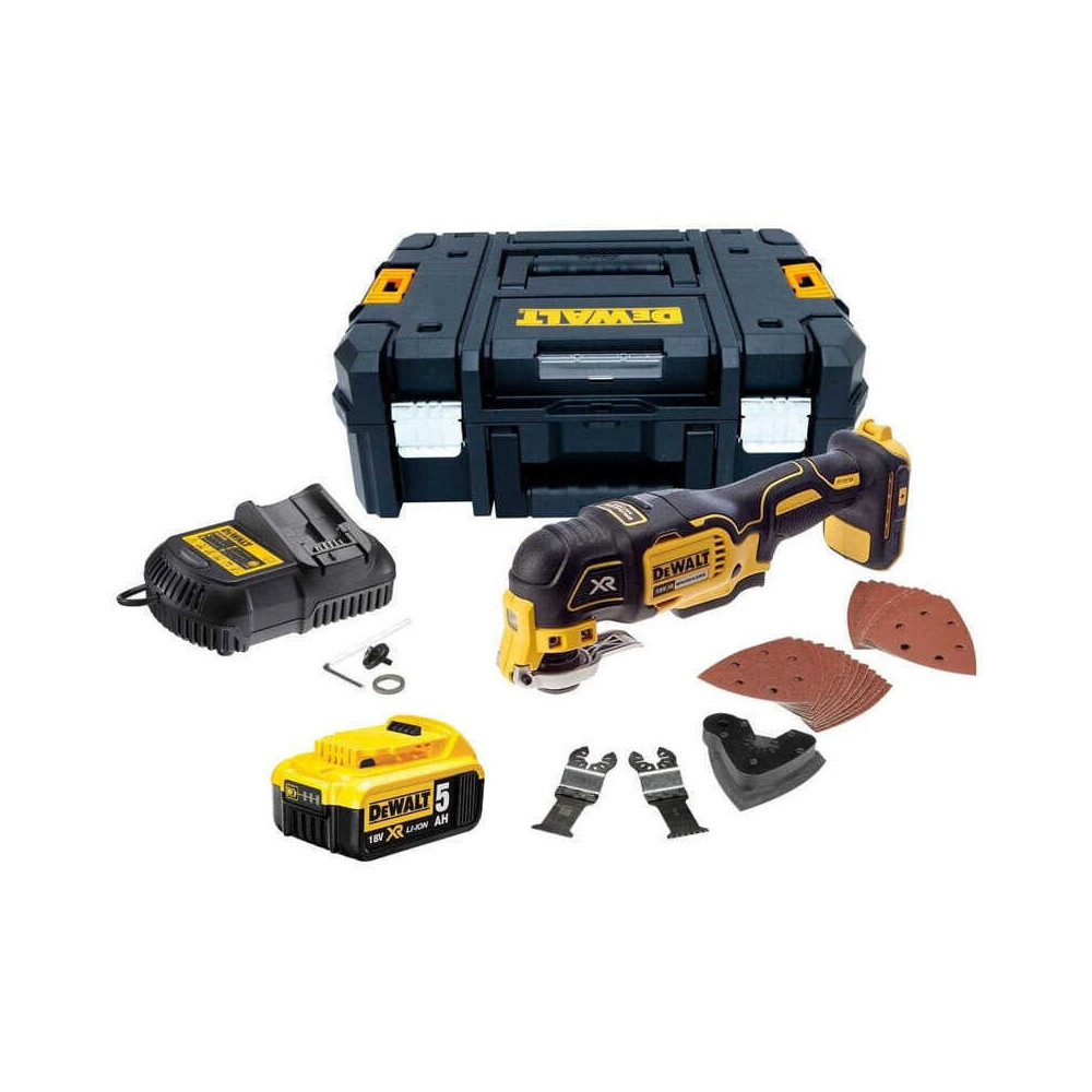 Outil multifonction DeWalt DCS355P1 18V XR 5,0 Ah