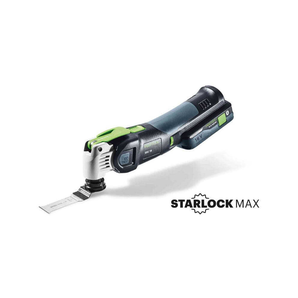 Outil multifonction Festool OSC 18 E-Basic VECTURO 574851 18V