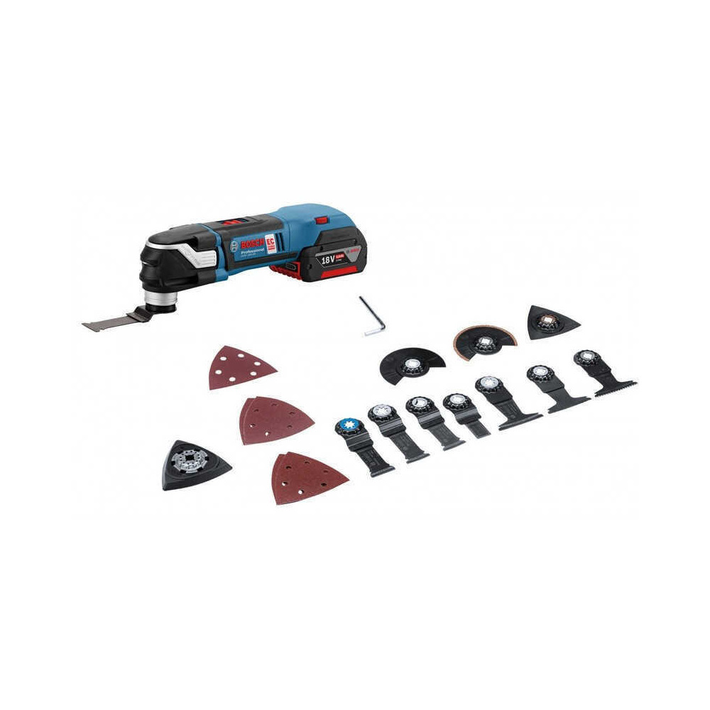 Découpeur-ponceur Bosch Professional GOP 18V-28 GOP18V-28-2x5Ah