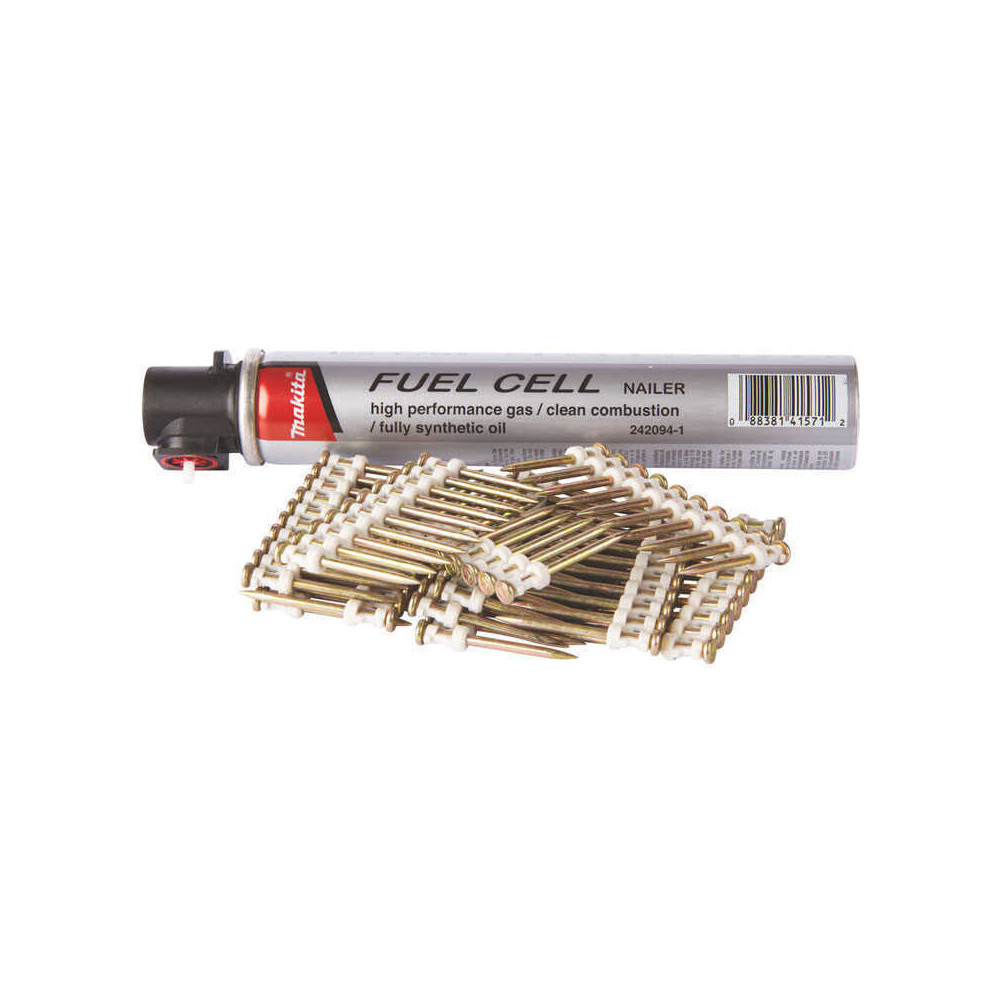 Pack clous C6 40 mm + gaz Makita 196294-4