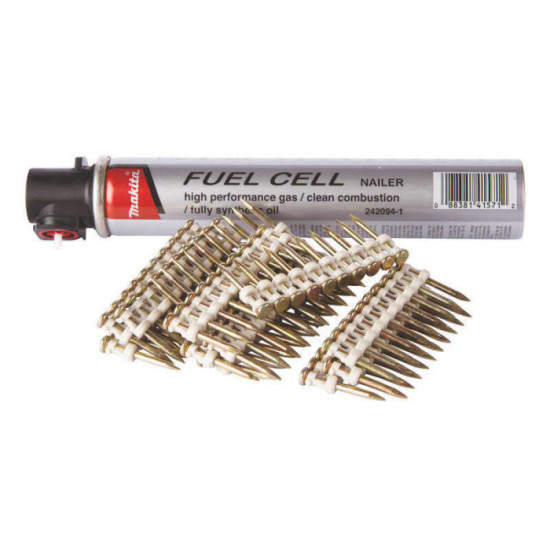 Pack clous C6 30 mm + gaz Makita 196292-8