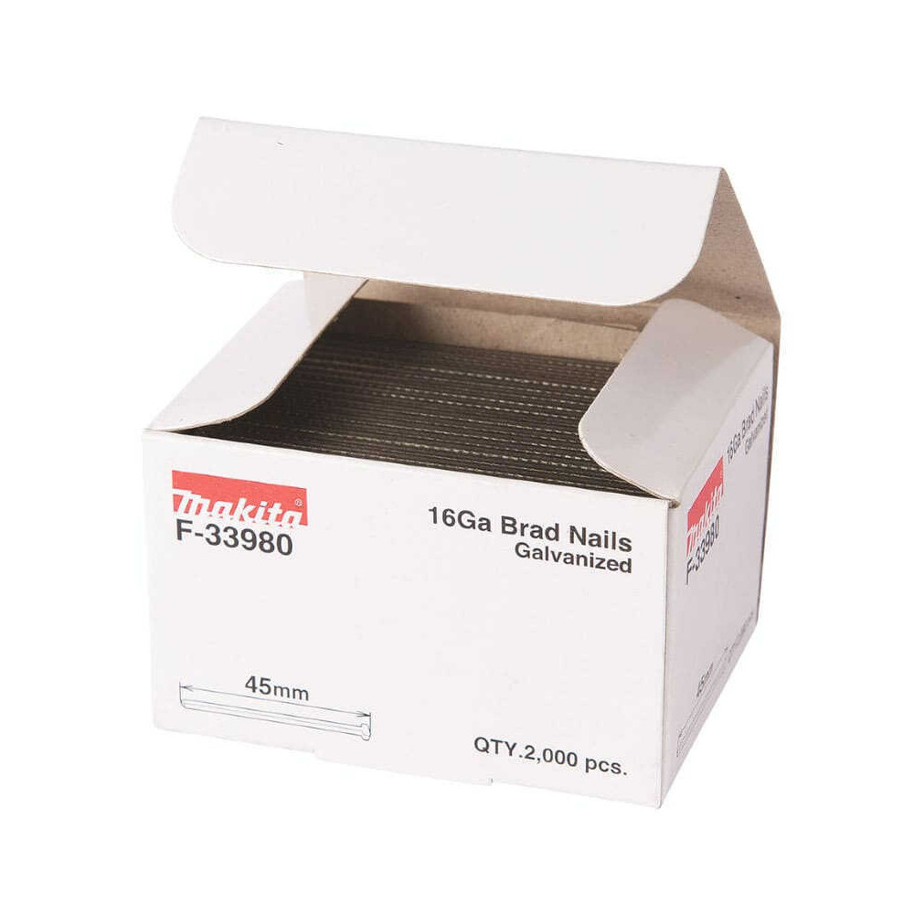 Clous brads 16 Ga Makita F-33980 45 mm x 2 000