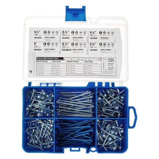 Coffret de vis à trou de poche Kreg SK04