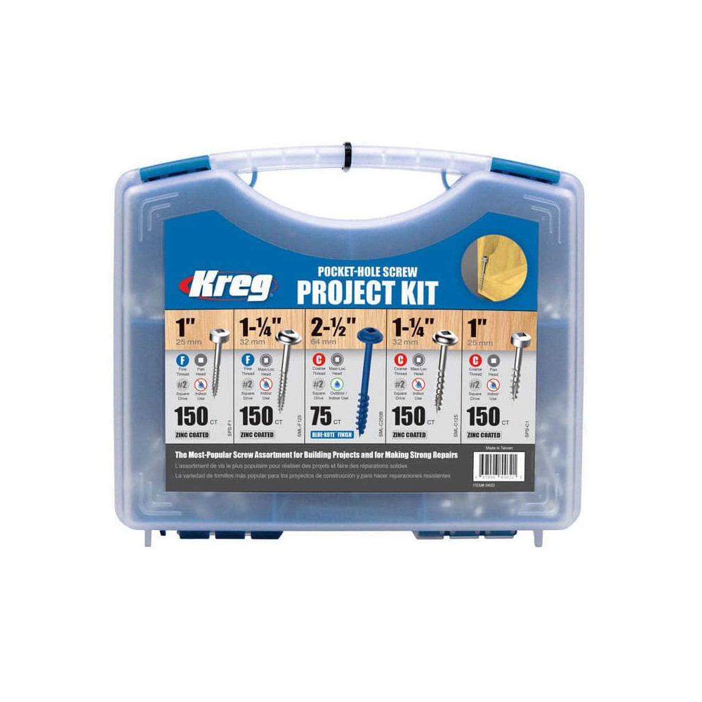 Coffret de vis trous de poche Kreg SK03-INT