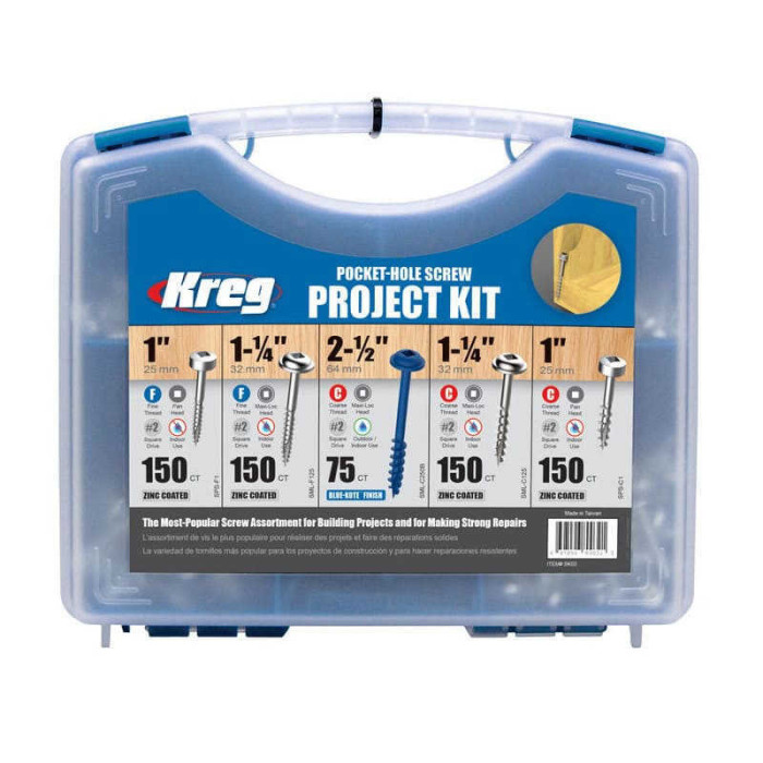 Coffret de vis trous de poche Kreg SK03-INT