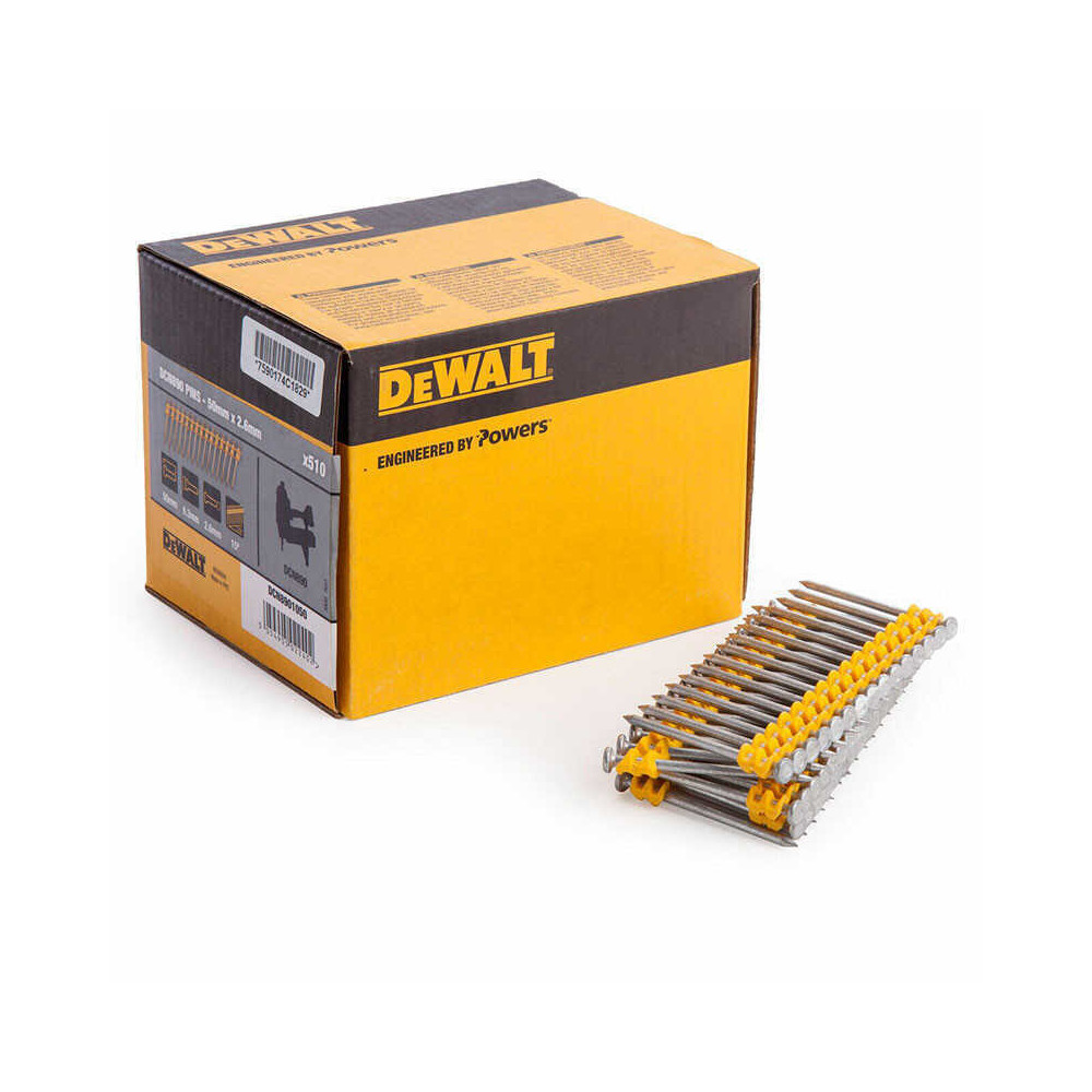 Clous béton DeWalt DCN8901050 50 x 2,6 mm