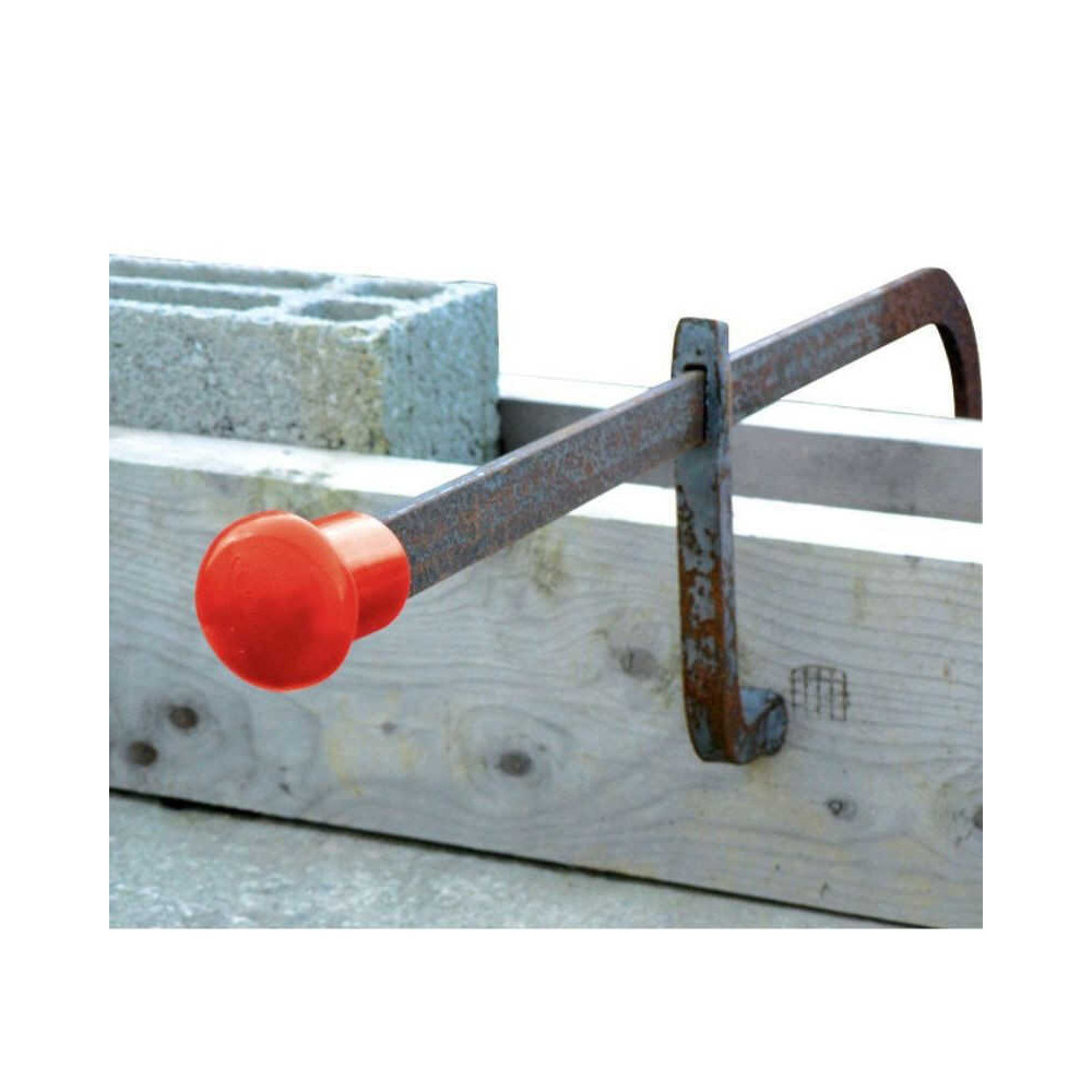 Embout de sécurité rouge sac de 25 Taliaplast 600413