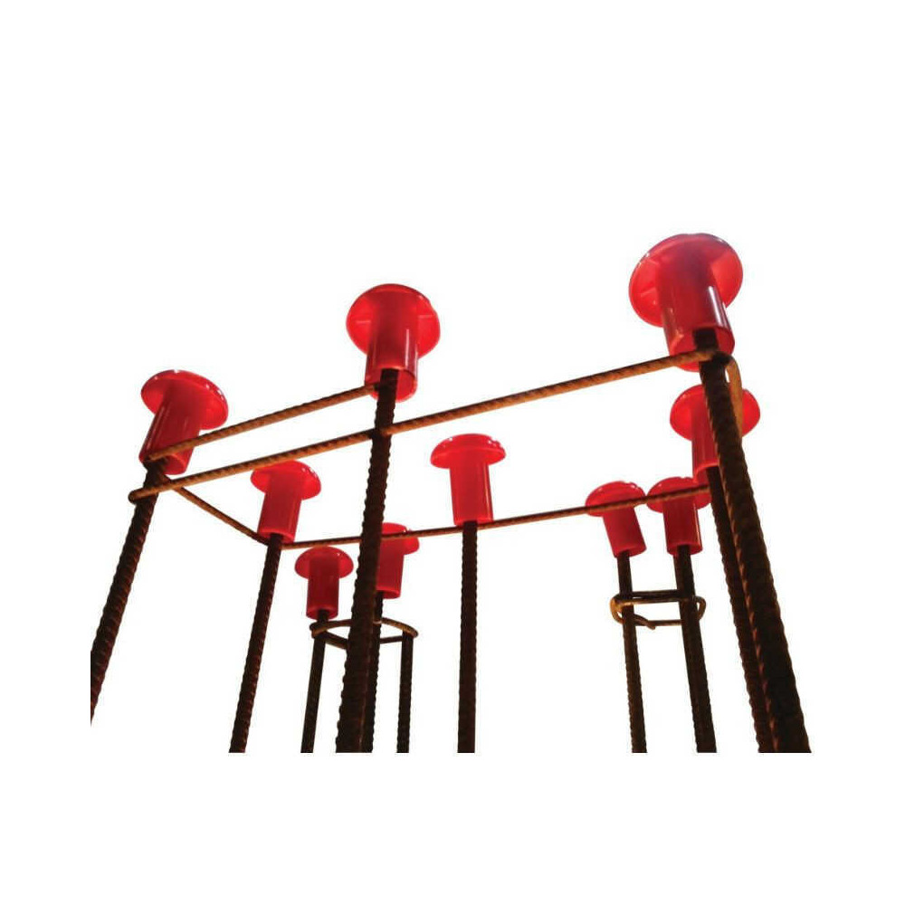 Embout de sécurité rouge sac de 25 Taliaplast 600413