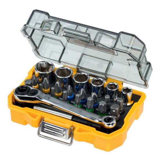 Set de douilles et embouts de vissage DeWalt DT71516-QZ