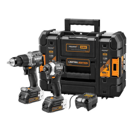 Pack 2 outils 18 V DeWalt DCK200ME2GT McLaren
