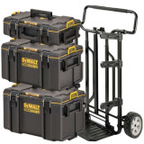 ToughSystem 2.0 : 3 coffrets + chariot DeWalt DWST83401-1