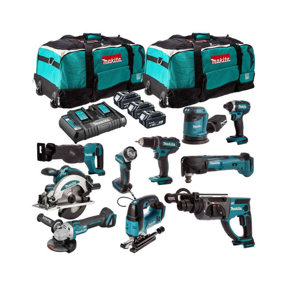 Pack 10 machines Makita DLXCBO028