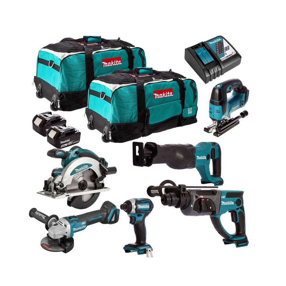 Pack 6 machines Makita DLXCBO027