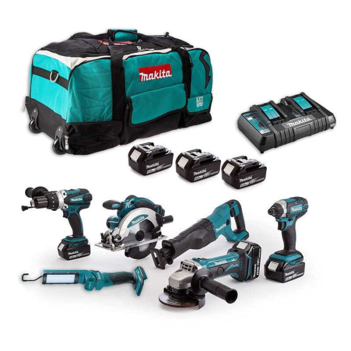 Pack 6 machines Makita DLX6044PT 3x5,0 Ah