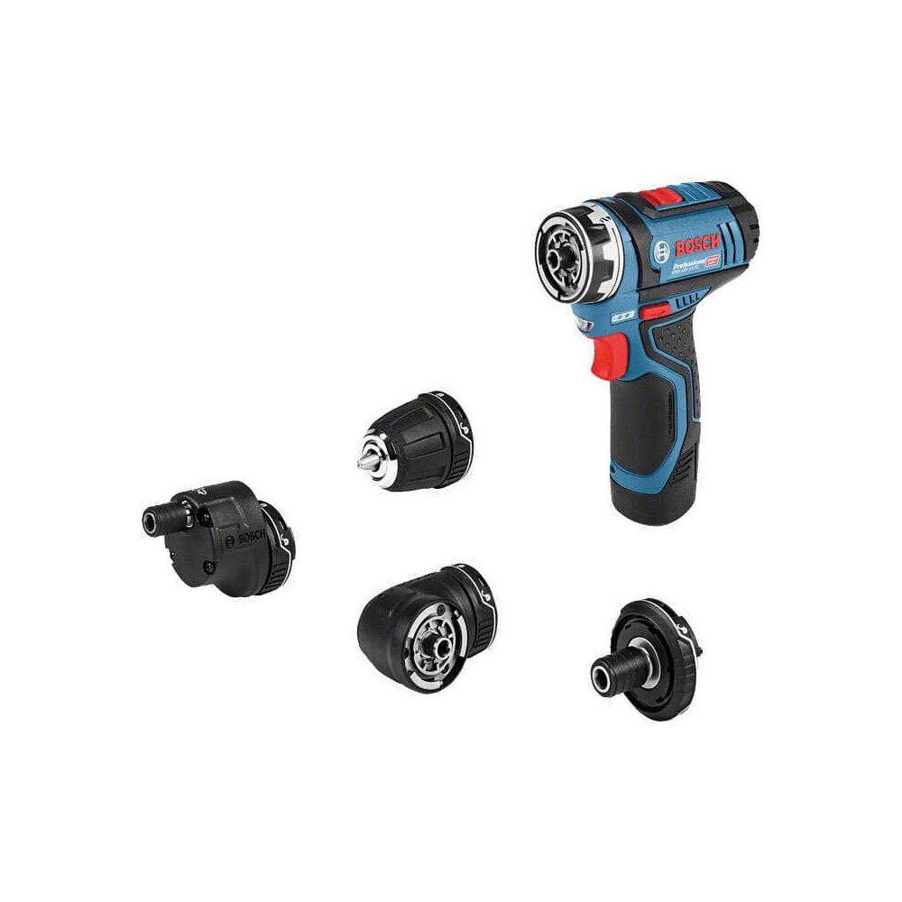 Pack 5 outils 12V kit en coffret Bosch Professional 0615A0017D