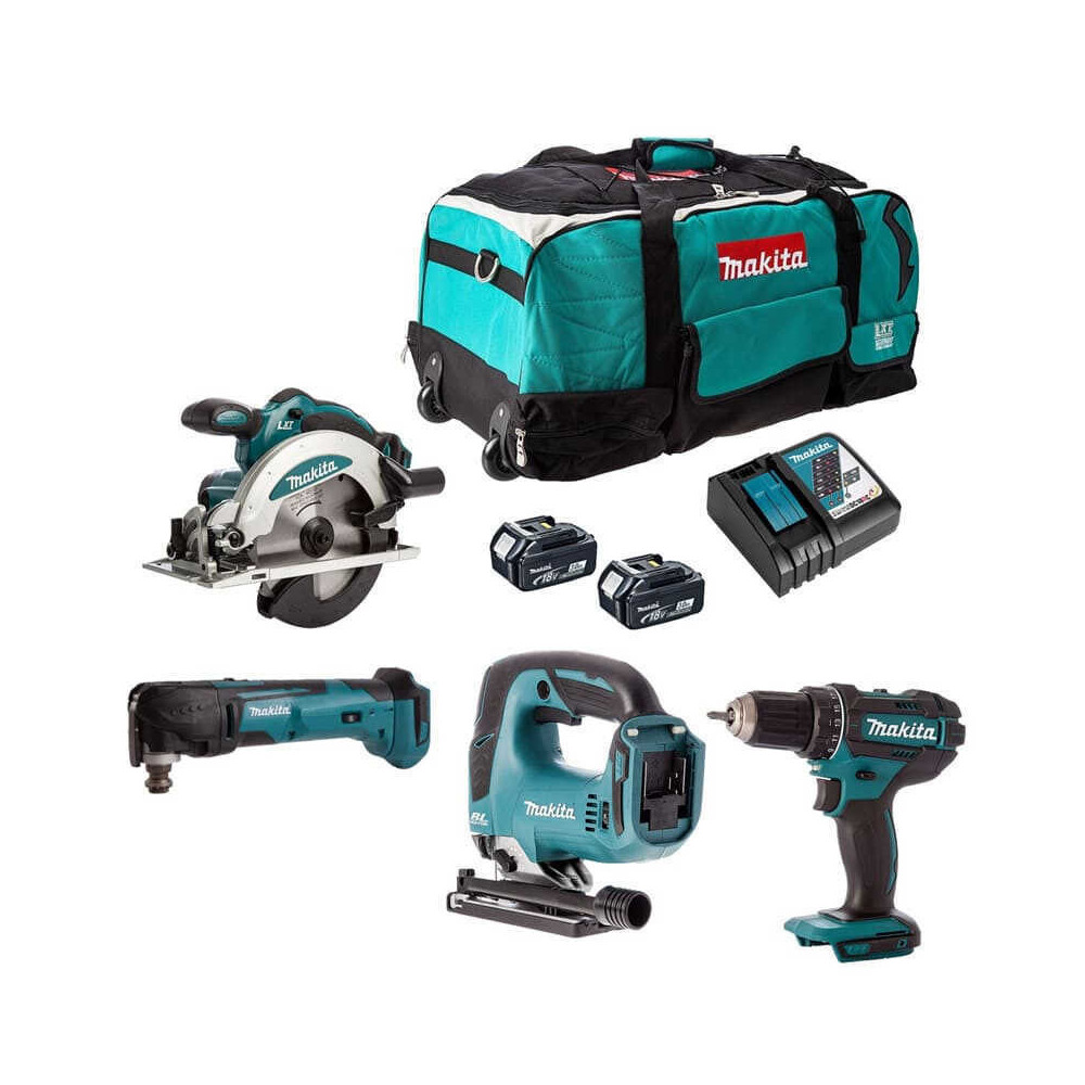 Pack 4 machines Makita DLXCBO039