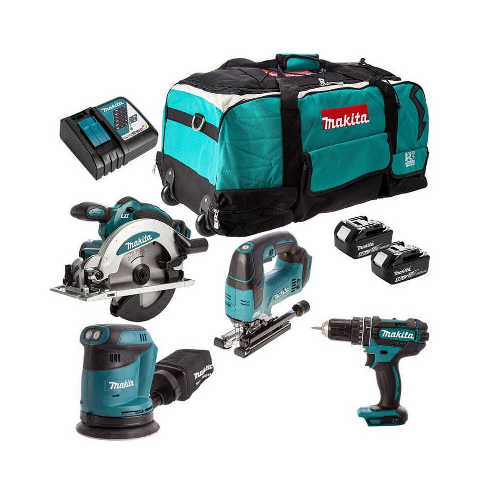 Pack 4 machines Makita DLXCBO036
