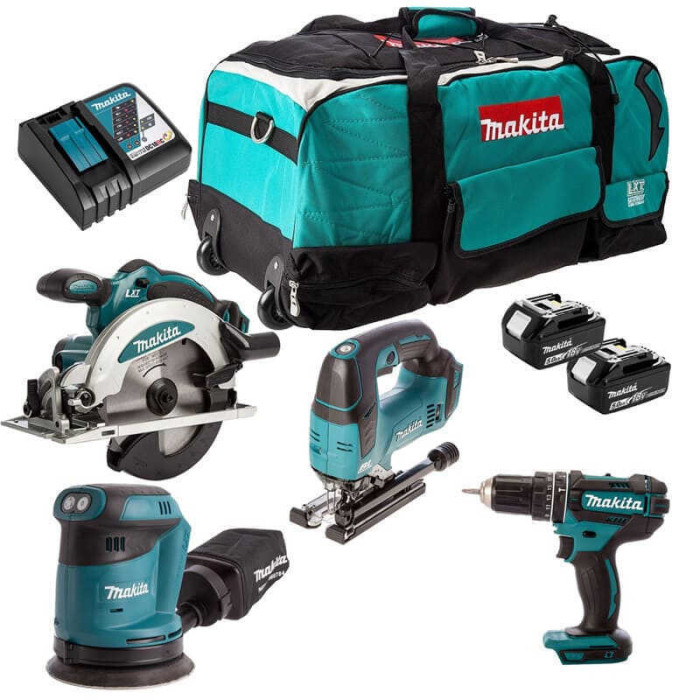 Pack 4 machines Makita DLXCBO036