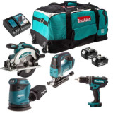 Pack 4 machines Makita DLXCBO036