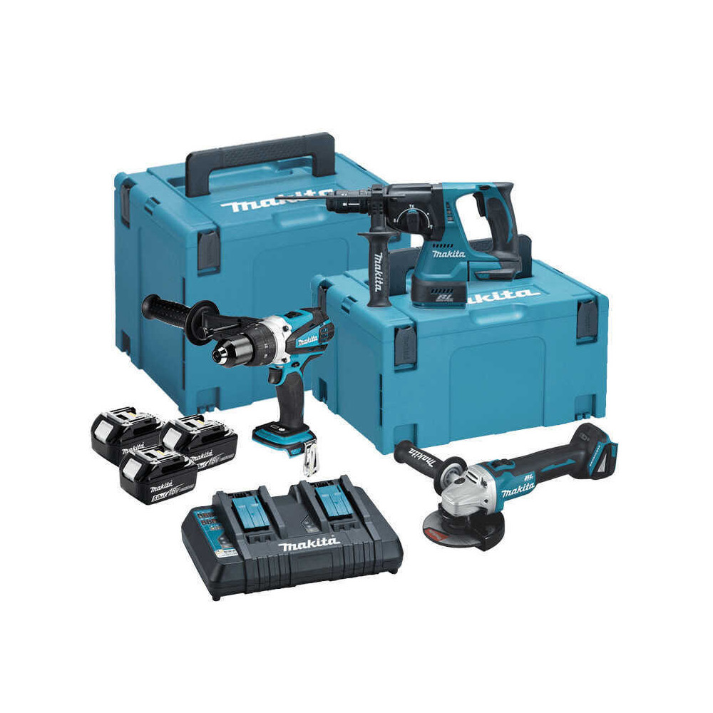 Pack Makita DLX4050TJ 4 machines 18V LXT