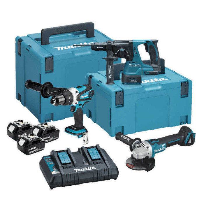 Pack Makita DLX4050TJ 4 machines 18V LXT