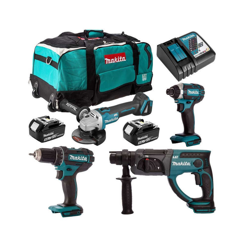 Pack 4 machines Makita DLXCBO031