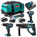 Pack 4 machines Makita DLXCBO031