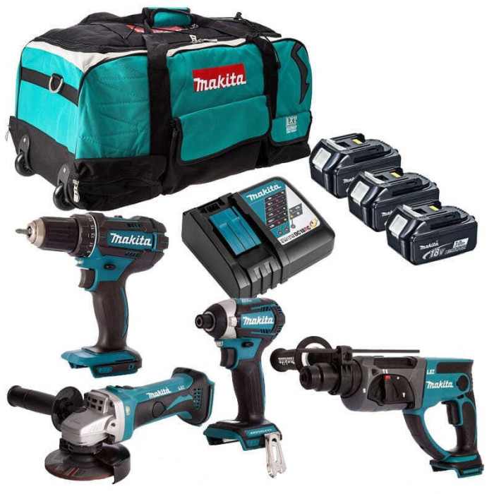 Pack 4 machines Makita DLXCBO026