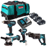 Pack 4 machines Makita DLXCBO026